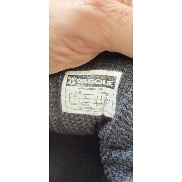 Boys Vasque Breeze III Hiking Boots Brown Waterproof Size 2 - Picture 12 of 12